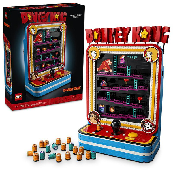 LEGO Donkey Kong Arcade Building Set