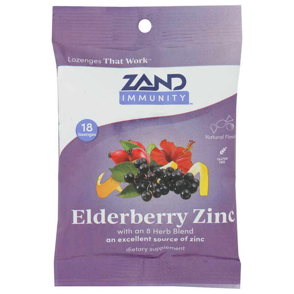 エルセーヌサプリ3個数セットNO.700S Zand Elderberry Zinc Immunity Lozenges Same-Day Delivery or Pickup