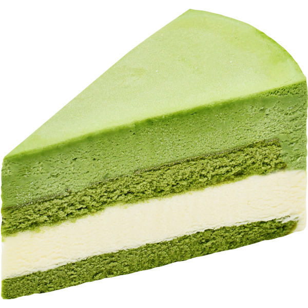 BF Sliced Matcha Cheese Mousse Cake