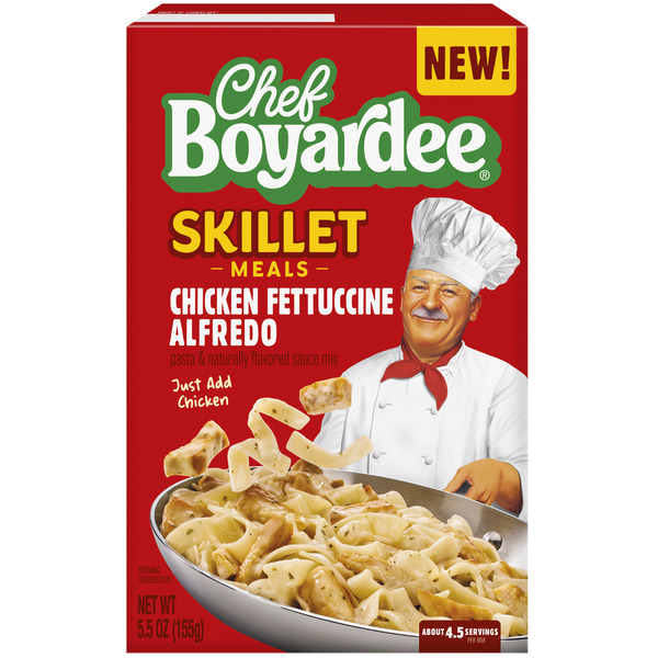 Chef Boyardee Chicken Alfredo Skillet Meal, 5.5 Oz Same-Day