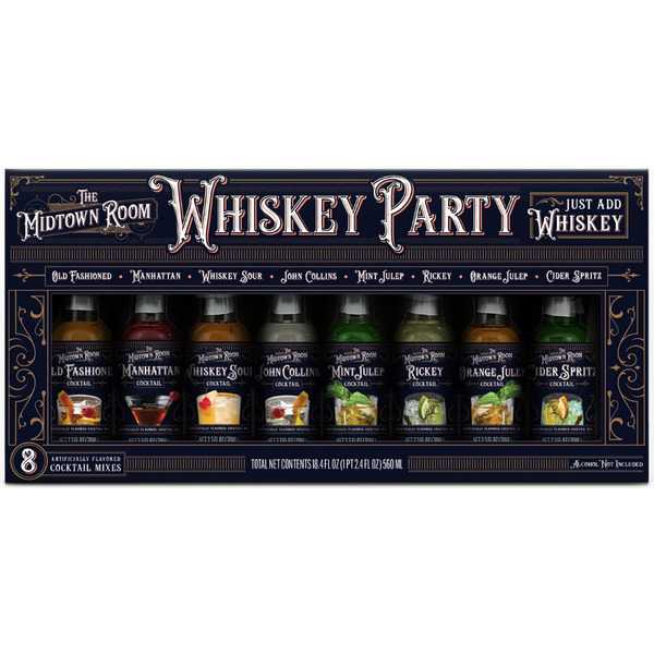The Midtown Room Whiskey Party Sampler Set Same-Day Delivery