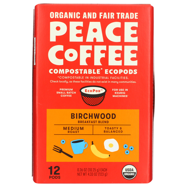 Peace Coffee 12Ct Pods Same-Day Delivery or Pickup | Jerry's Foods