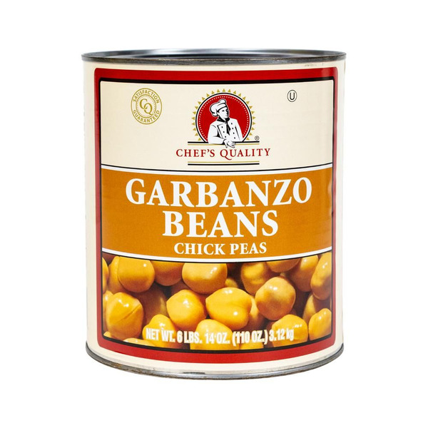 Chef's Quality - Garbanzo Beans - #10 can