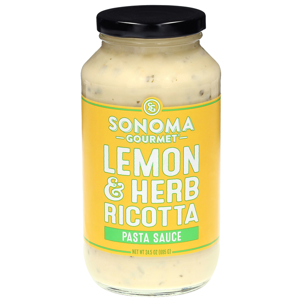 Sonoma Gourmet Ricotta Lemon & Herb Pasta Sauce Same-Day Delivery