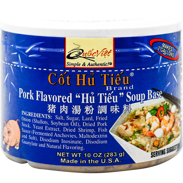 Quoc Viet Foods Pork Flavored Hu Tieu Pho Soup Base