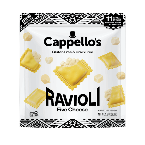 Cappello's Gluten Free and Grain Free Five Cheese Ravioli Same-Day