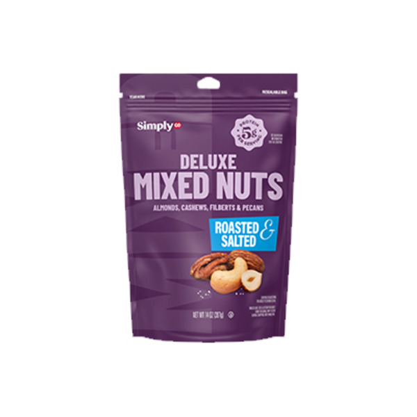 Simplygo Deluxe Roasted & Salted Mixed Nuts