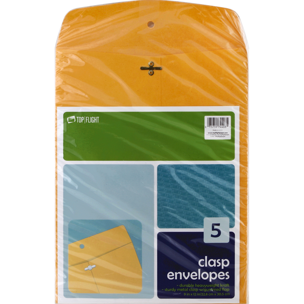 Top Flight Envelopes, Clasp Same-Day Pickup | Fareway Meat & Grocery