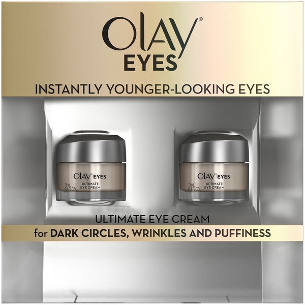 Olay Ultimate Eye Cream for Wrinkles, Puffy Eyes + Dark Circles (0.8 fl oz) from Costco Instacart
