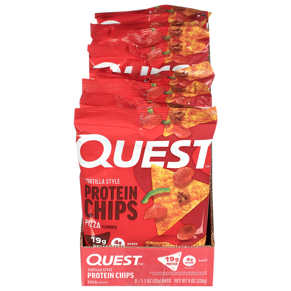 Quest Tortilla Style Pizza Flavored Protein Chips