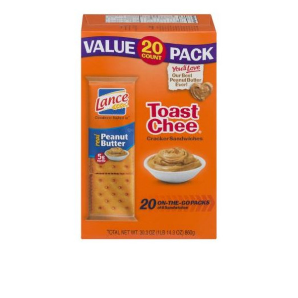 Lance - Toast & Cheez Crackers - 20/30 oz