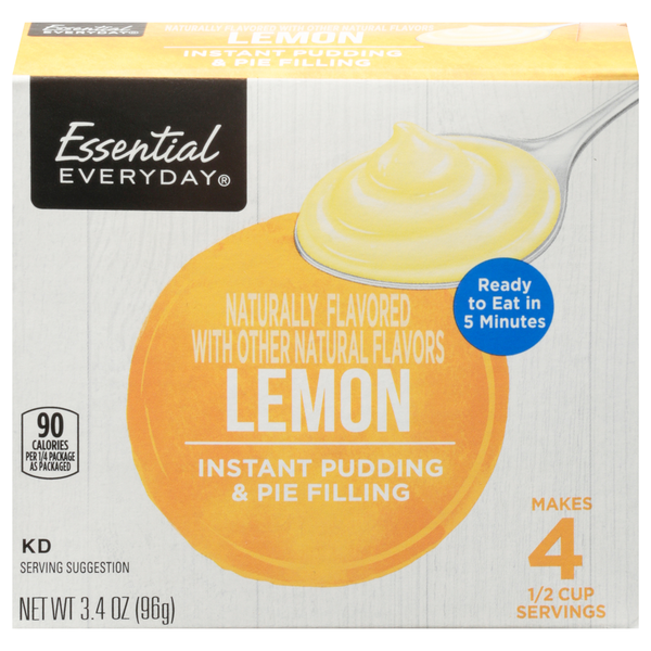 Essential Everyday Pudding & Pie Filling, Instant, Lemon Same-Day