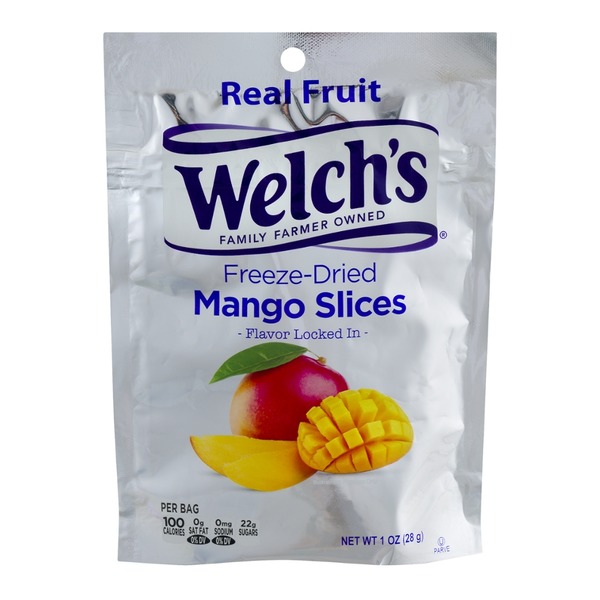 Welch's FreezeDried Mango Slices (1 oz) Instacart