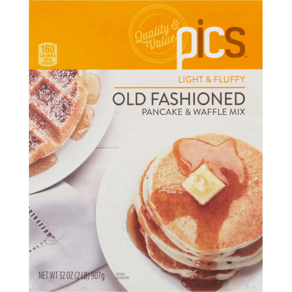 PICS Pancake & Waffle Mix, Old Fashioned, Original Same-Day