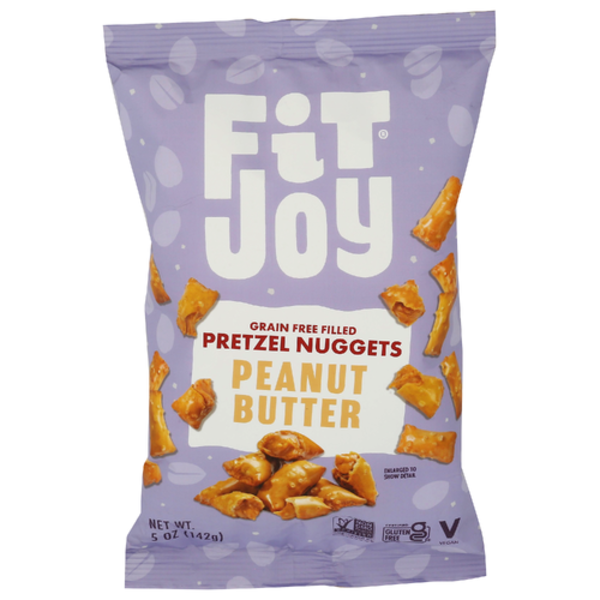Fit Joy Peanut Butter Grain Free Filled Pretzel Nuggets