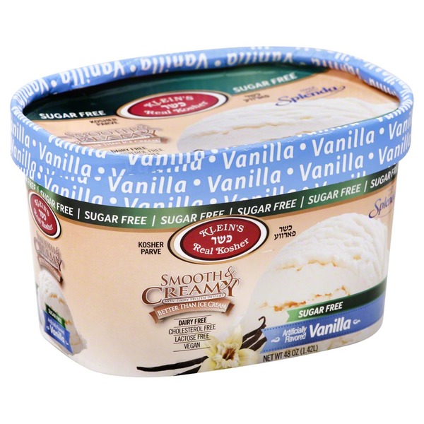 Klein S Ice Cream Vanilla Sugar Free Smooth Creamy Tub 48 Oz Instacart