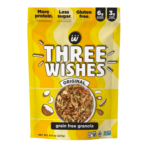 Three Wishes  Grain Free Granola, Original