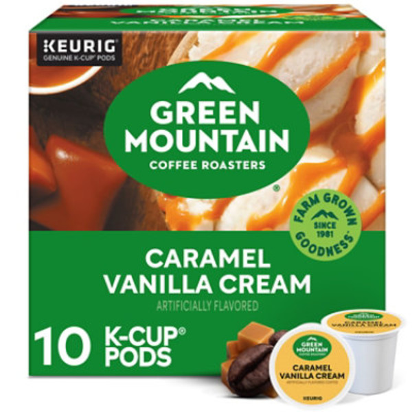 Green Mountain Coffee Roasters Caramel Vanilla Cream K-Cup Pods