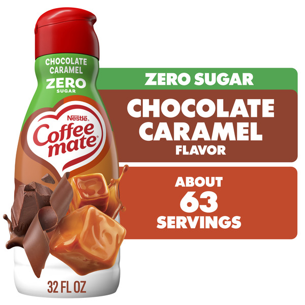 キャラメル Coffeemate Zero Sugar Chocolate Caramel Coffee Creamer Same-Day