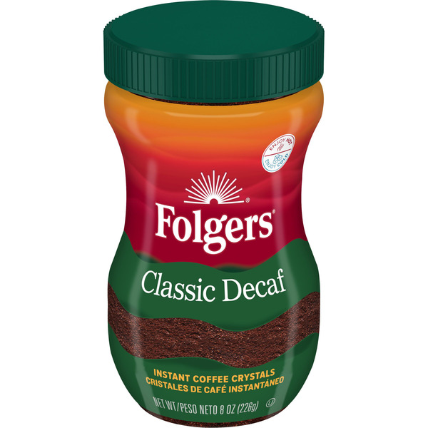 Folgers Classic Decaf Instant Coffee