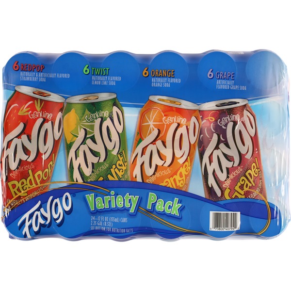 Faygo Variety Pack (12 fl oz) from Costco Instacart