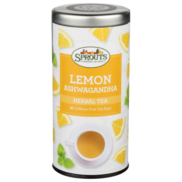 Sprouts Cold Tea Sprouts Lemon Ashwagandha Herbal Tea Same-Day Delivery or Pickup ...
