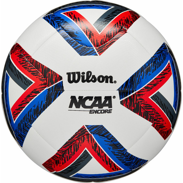 Wilson NCAA Encore Soccer Ball - White & Red