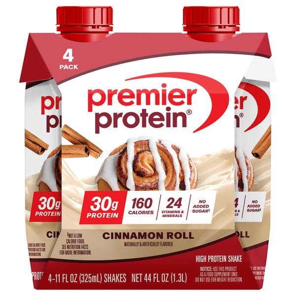Premier Protein Cinnamon Roll High Protein Shake