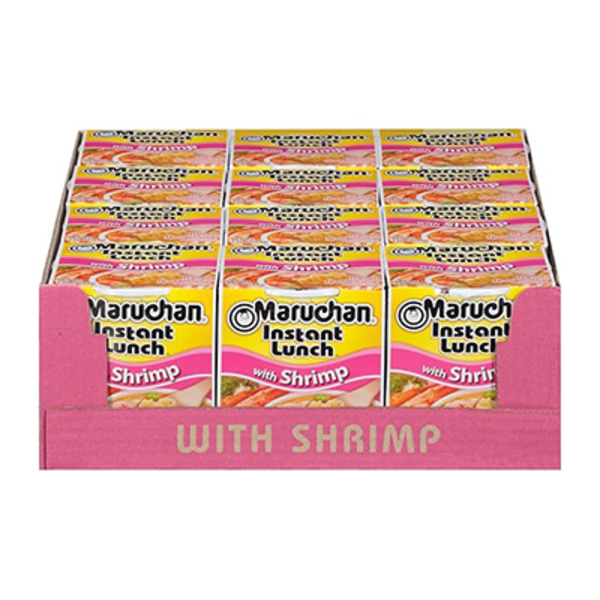 Maruchan Instant Lunch with Shrimp Ramen Noodles and Vegetables