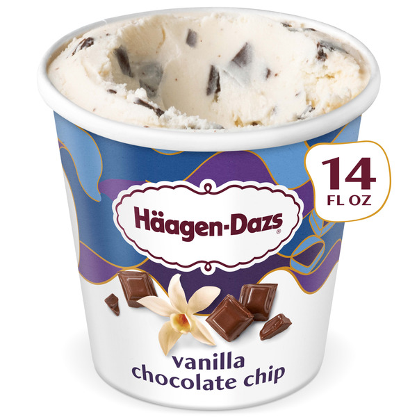 Haagen-Dazs Vanilla Chocolate Chip Ice Cream Same-Day Delivery or