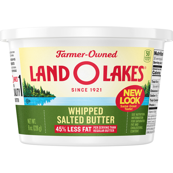 Land O' Lakes Whipped Butter, Salted (8 oz) Instacart