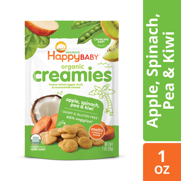 新品 2本セットHARICCHI RET1 BABY クリーム 20g Happy Baby Organics Organics Organic Creamies Freeze-Dried Veggie