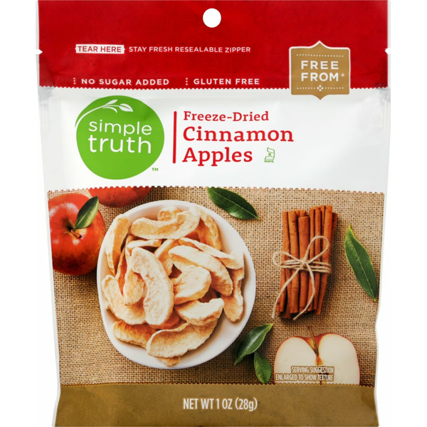 Kroger Simple Truth Apples, Cinnamon, FreezeDried SameDay Delivery or