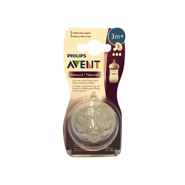 philips avent natural nipple medium flow