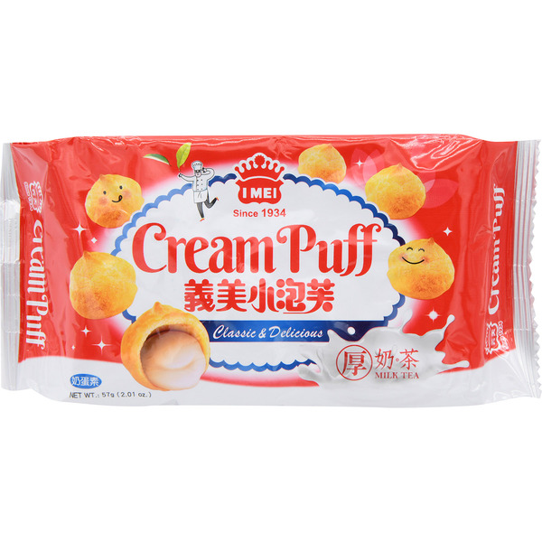 Yimei Milk Tea Small Cream Puff