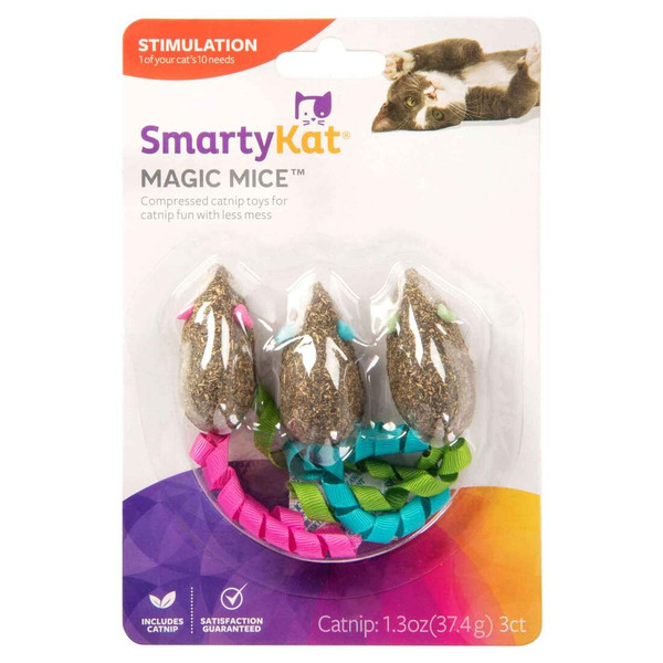Smarty Kat Magic Mice Catnip Toy