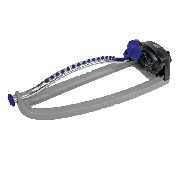 Project Source 3000-sq ft Oscillating Sled Lawn Sprinkler