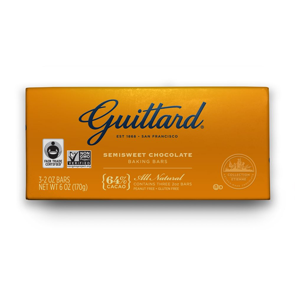 Guittard Baking Bars, Gourmet, Semisweet Chocolate Same-Day