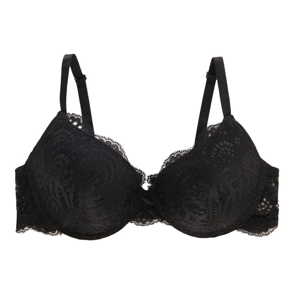 Giant Tiger Carisma Women's Lace Push Up Bra, 34B - Black Same-Day ...
