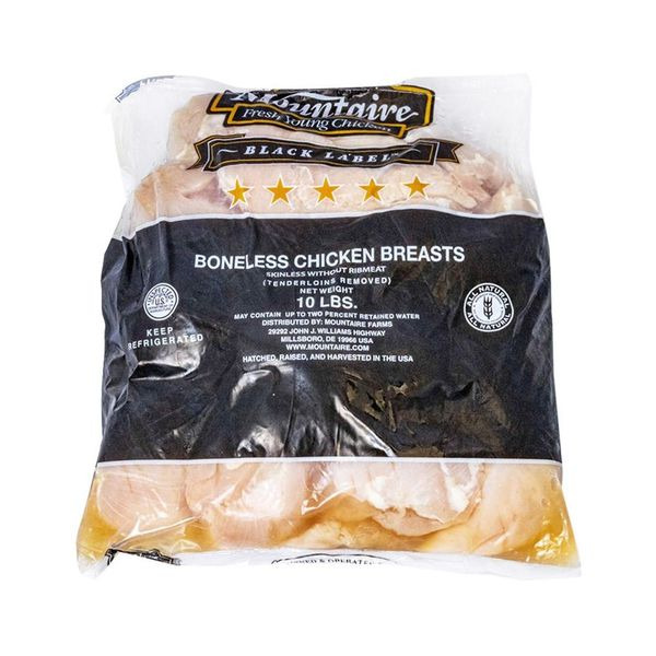 Black Label Chicken Breast, Boneless, Skinless, Fully Trimmed - 10 lbs
