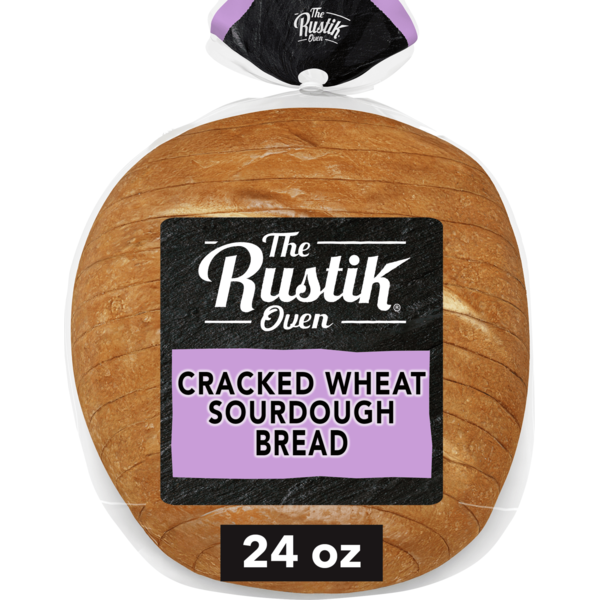 The Rustik Oven Cracked Wheat, Bread, Wheat Bread, 24 oz
