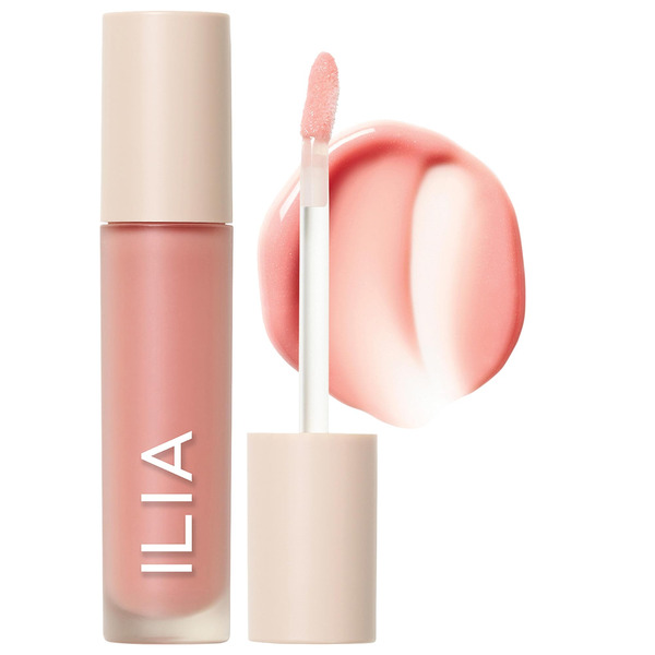 ILIA Overglaze Hydrating Lip Gloss for 24-Hour Moisture - Porcelain