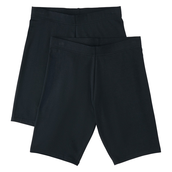 ★ DIAGONAL★ STRETCHY BIKER SHORTS black DA231PT11BK Womens Motive Biker Shorts