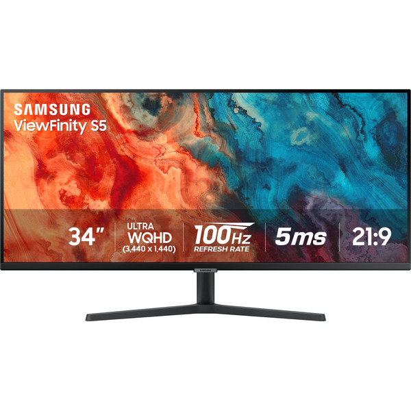 Samsung ViewFinity S50GC Ultra-WQHD 100Hz AMD FreeSync Monitor With HDR10