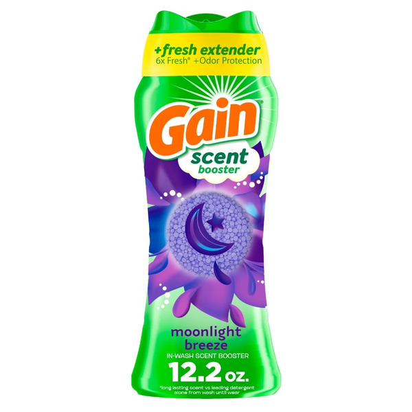 Gain In-Wash Laundry Scent Booster, Moonlight Breeze Scent, 12.2
