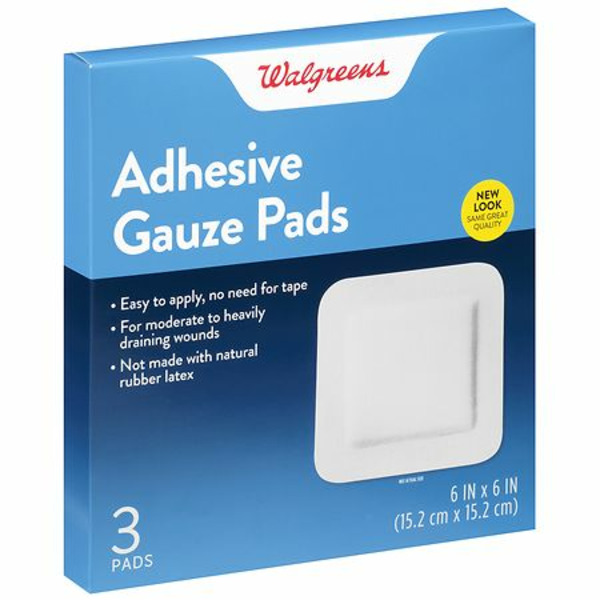 Walgreens Walgreens Bordered Gauze Adhesive Pads SameDay Delivery or