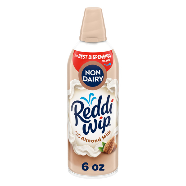 Reddi-wip Non Dairy Vegan Whipped Topping Made with Almond Milk