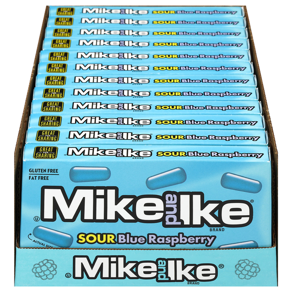 Mike and Ike Sour blue Raspberry