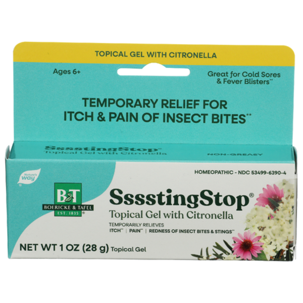 Boericke & Tafel Sssstingstop Insect Bite Gel Same-Day Delivery or