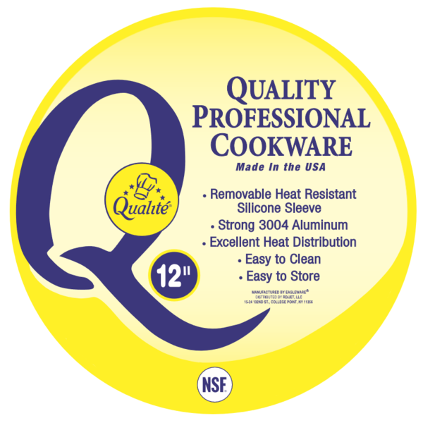 Qualite - 10" Pan Fry Natural Finish